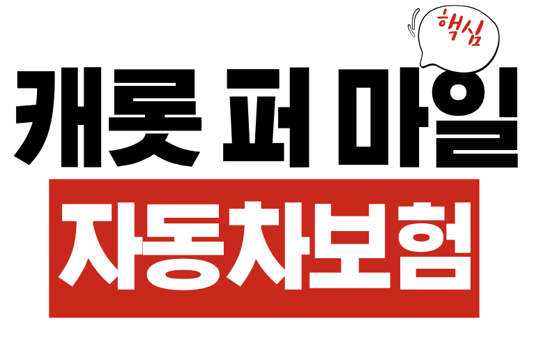 캐롯 퍼마일 자동차보험