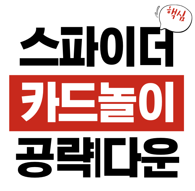 스파이더 카드놀이