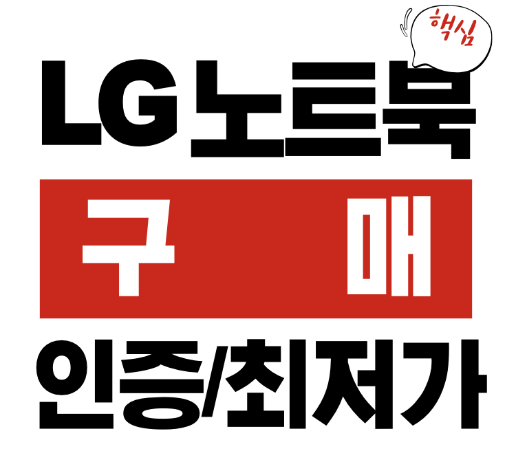 LG 노트북 구매